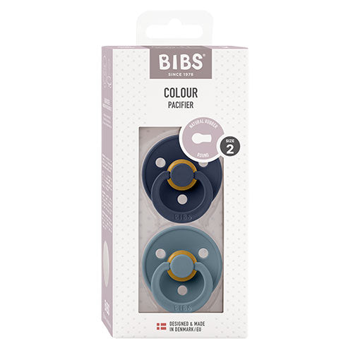 BIBS Colour Latex Size 2 Deep Space/Petrol 2 PACK fra BIBS