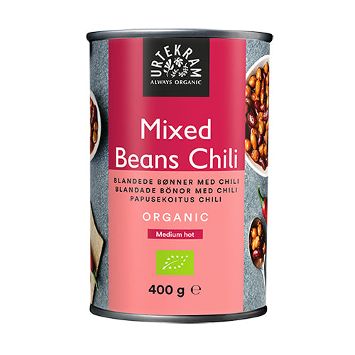 Mixed beans chili Ø fra Urtekram