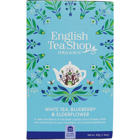 White Tea , Blueberry & Elderflower Tea Ø