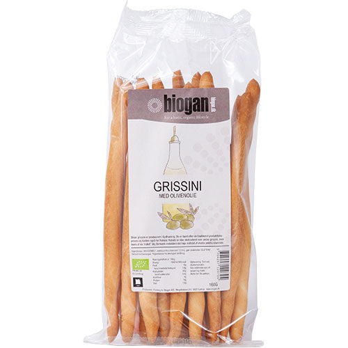 Grissini m. olivenolie Ø fra Biogan