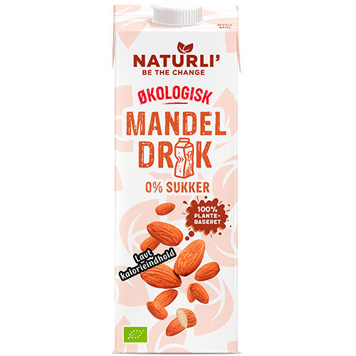 Mandeldrik usødet Naturli Ø fra Naturli