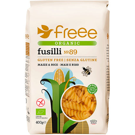Majs & Ris Fusilli Pasta Ø fra Doves Farm