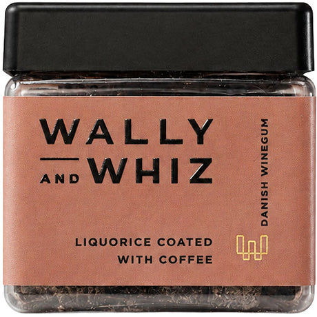 Wally and Whiz Vingummi Lakrids med Kaffe | 135 g fra Wally and Whiz