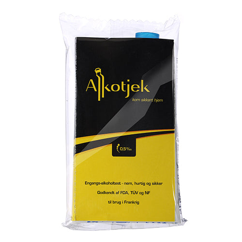 Alkotjek, engangs alkoholtest fra Helsam.dk