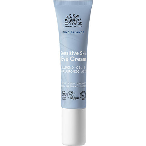 Eye Cream with Almond Oil Hyaluronic Acid fra Urtekram