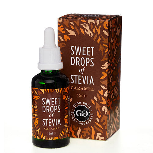 Stevia Dråber karamel fra Good Good