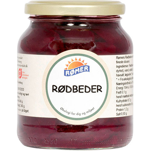 Rødbeder i glas Ø fra Rømer