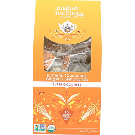 Turmeric Ginger & Lemongras Ø fra English Tea Shop