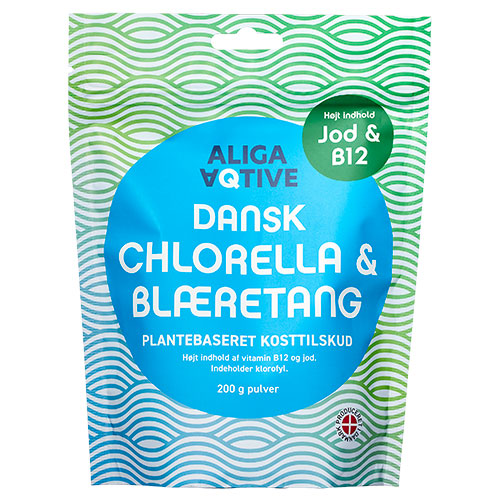 Dansk Chlorella & Blæretang fra ALIGA AQTIVE