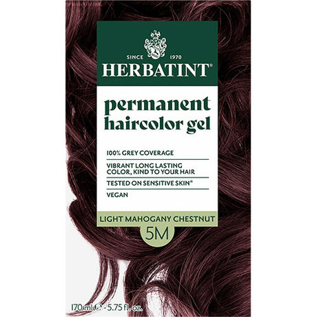 Herbatint 5M hårfarve Light Mahogany Chestnut fra Herbatint