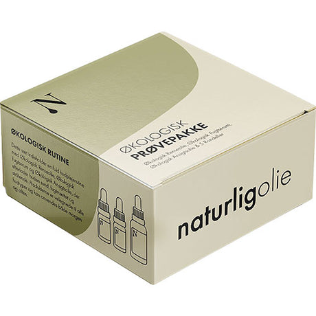 Økologisk - Prøvepakke til ansigtspleje fra Naturligolie
