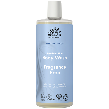 Body Wash - Fragrance Free - Sensitive Skin | 500 ml fra Urtekram