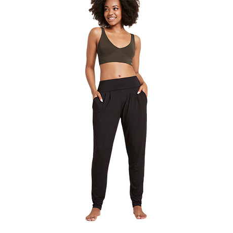 Downtime Lounge Pants sort str. M fra Boody