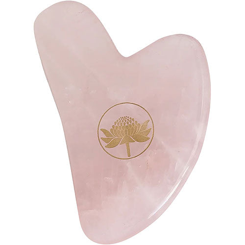 Australian Bush Flower Essences Gua Sha Tool Rosakvarts fra Australian Bush Flower Essences