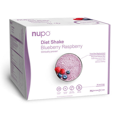 Nupo Diet Shake Valuepack Blueberry Raspberry fra Nupo