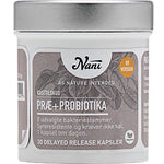 Nani Præ+Probiotika | 30 kapsler