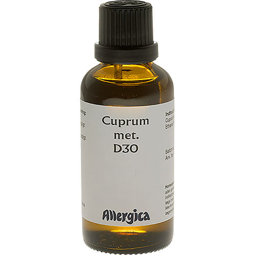 Cuprum met. D30 fra Allergica