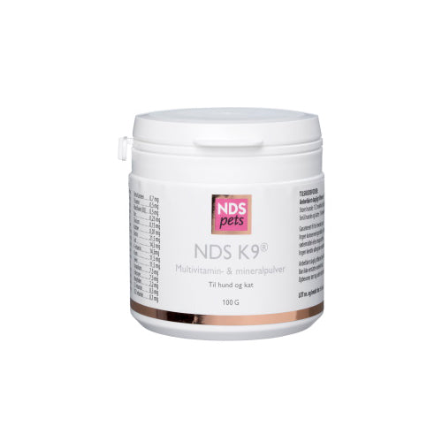 K9 Multivitamin, mineral fra NDS
