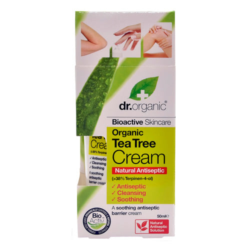 Antiseptisk Cream Tea Tree fra Dr. Organic