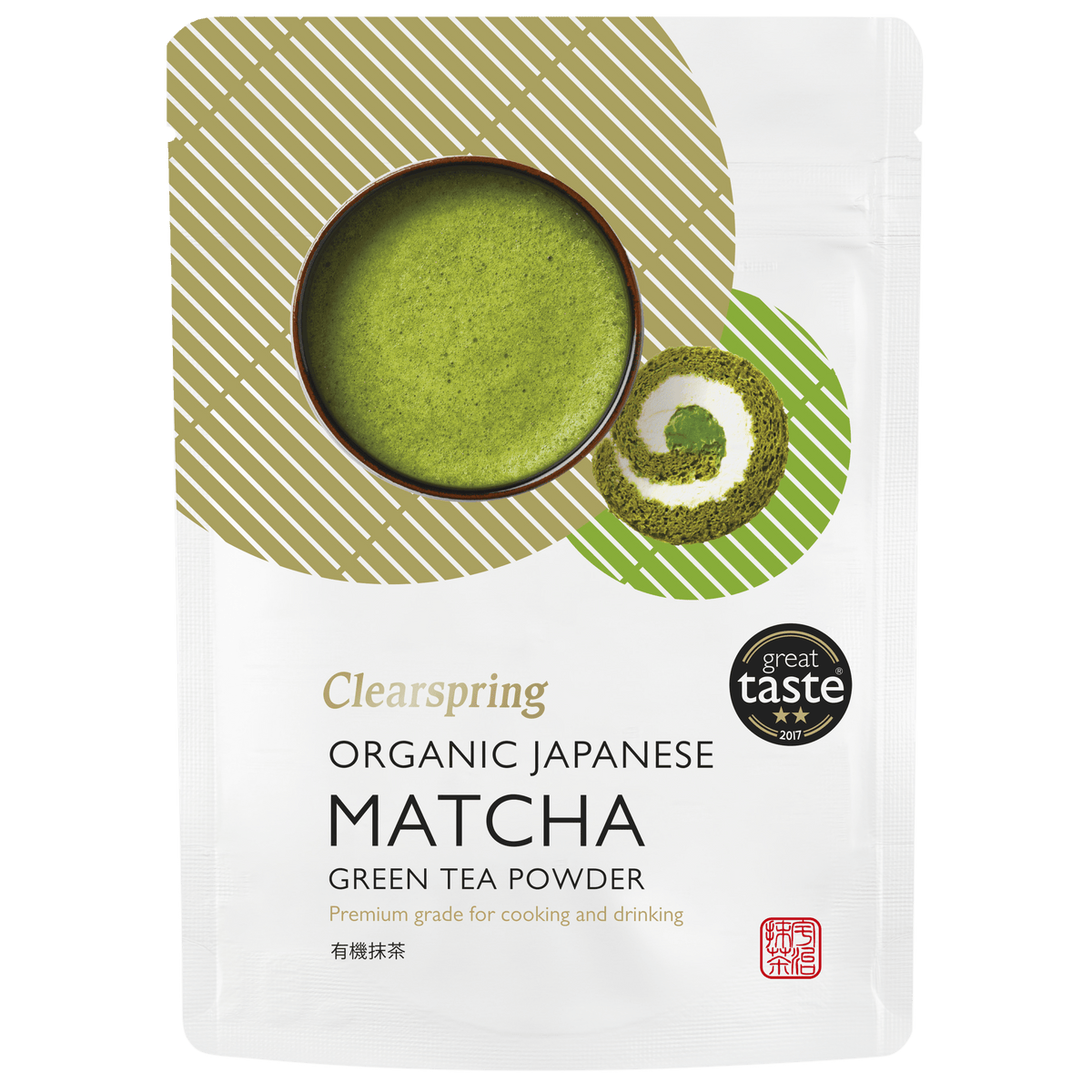 Clearspring Matcha Grøn Te Pulver (Premium Grade) | 40 g fra Clearspring