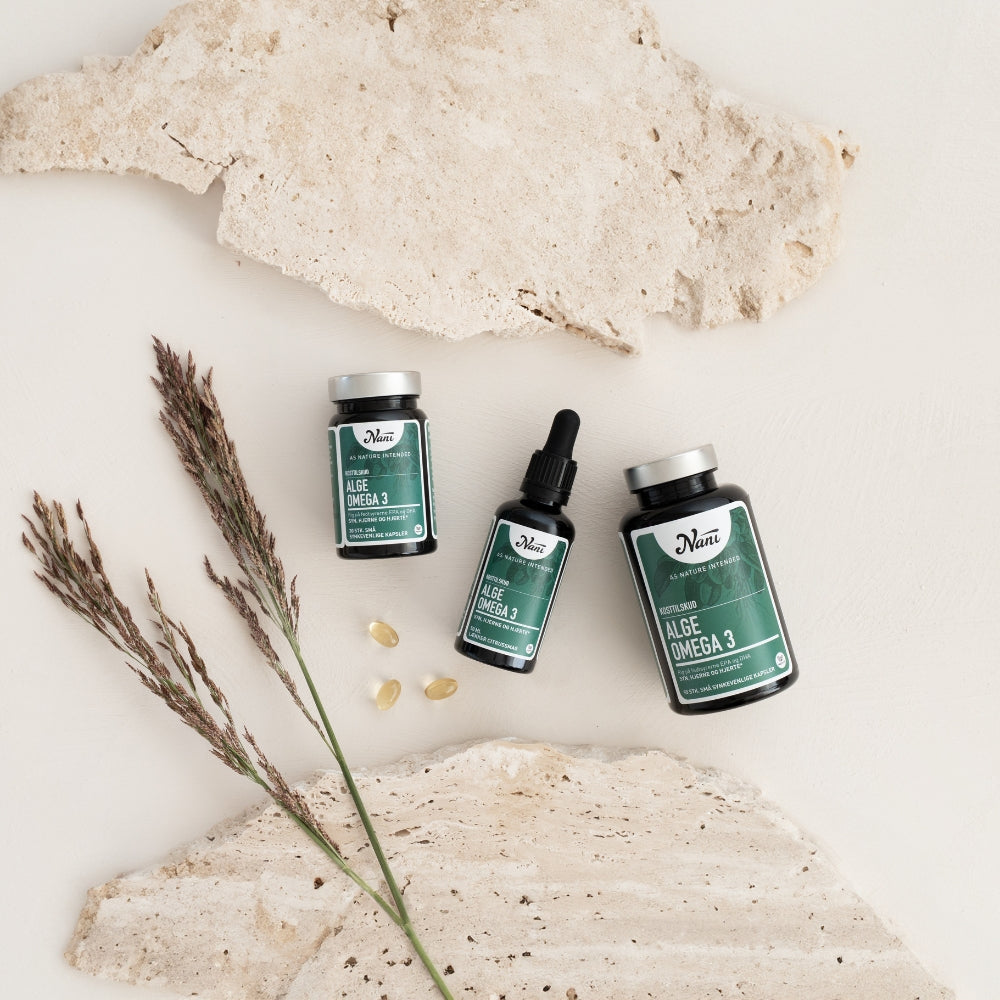 Nani Alge Omega 3 | 90 kapsler fra Nani