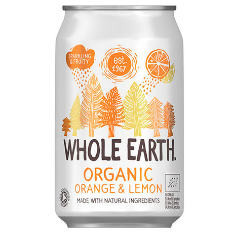 Appelsin/citron sodavand Ø fra Whole Earth