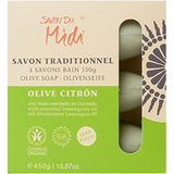 Olivensæbe med citrongræsolie - Savon du midi Ø fra Midi