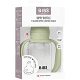 BIBS Baby Sippy Bottle Spout Silicone Sage
