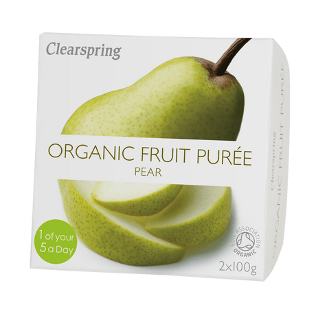 Clearspring Frugtpuré Økologisk 200 g | Pære