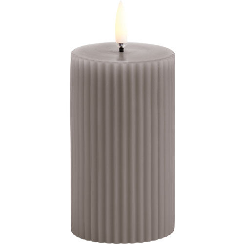 LED grooved Bloklys, Sandstone, Smooth, 5,8x10 cm fra Uyuni lighting