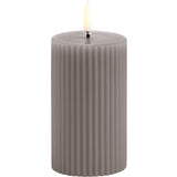 LED grooved Bloklys, Sandstone, Smooth, 5,8x10 cm fra Uyuni lighting