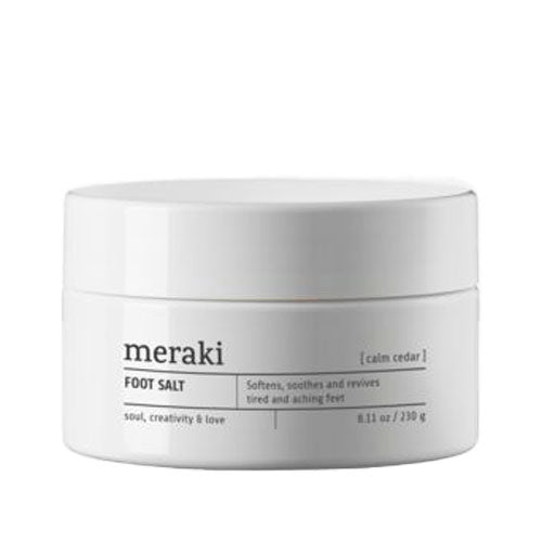 Foot salt, Calm cedar fra Meraki