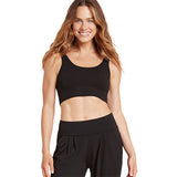 Ribbed Seamless Bra sort str. XS fra Boody