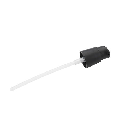Sort spraypumpe til 100 ml plastflaske fra Urtegaarden