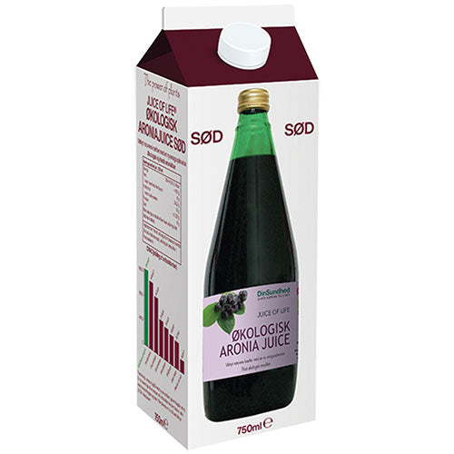 Aronia saft Ø, m. Ø rørsukker fra Livets frugt saft