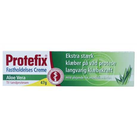 Protefix Aloe Vera Fastholdelses Creme Til Tandprotesen | 47 g