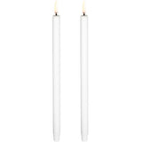 LED mini Kronelys, Smooth, 2-pack, 1,3x25 cm fra Uyuni lighting