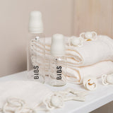 BIBS Baby Glass Bottle Complete Set Latex 110ml Ivory fra BIBS