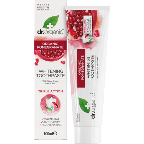 Dr. Organic Tandpasta Pomegranate | 100 ml