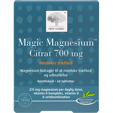 Magic Magnesium Citrat fra New Nordic