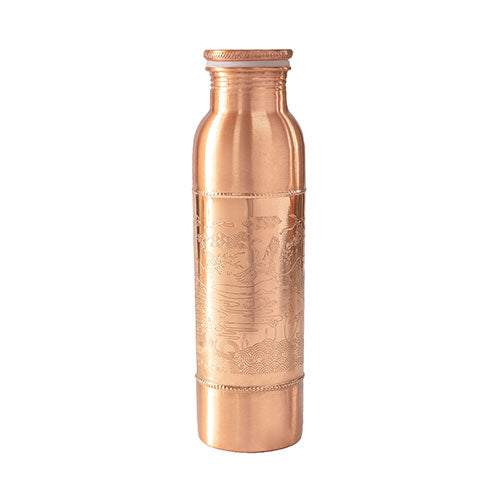 Kobber Vandflaske Paradis 900 ml fra Forrest & Love
