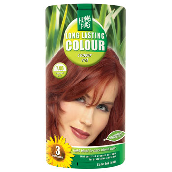 Hennaplus 7.46 hårfarve fra Henna Plus