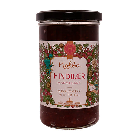 Hindbær marmelade Molbo Ø fra Rømer