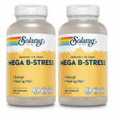 Solaray Mega B-Stress | 2 x 250 kapsler