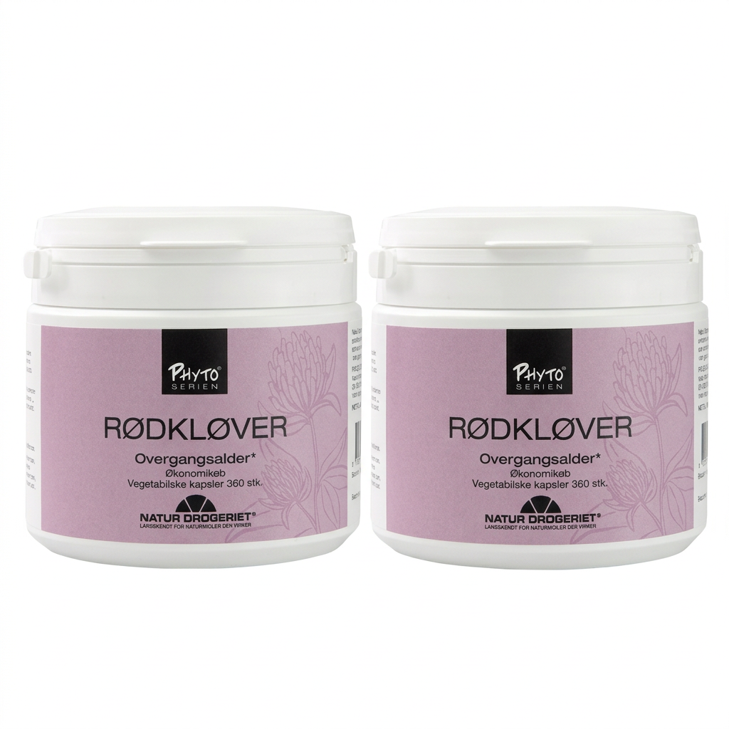 Natur-Drogeriet Rødkløver | 2 x 360 Kapsler
